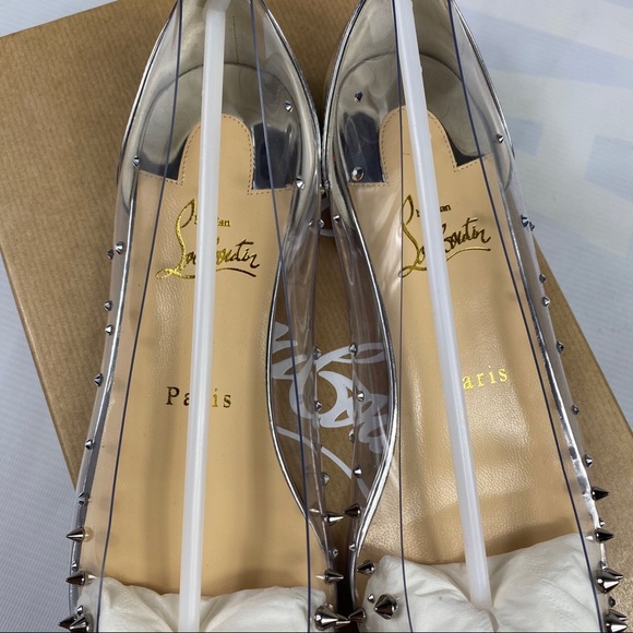 Christian Louboutin Women's Grotika Flats 38.5 NEW - Picture 8 of 16